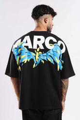 Marco Black Oversized T-shirt
