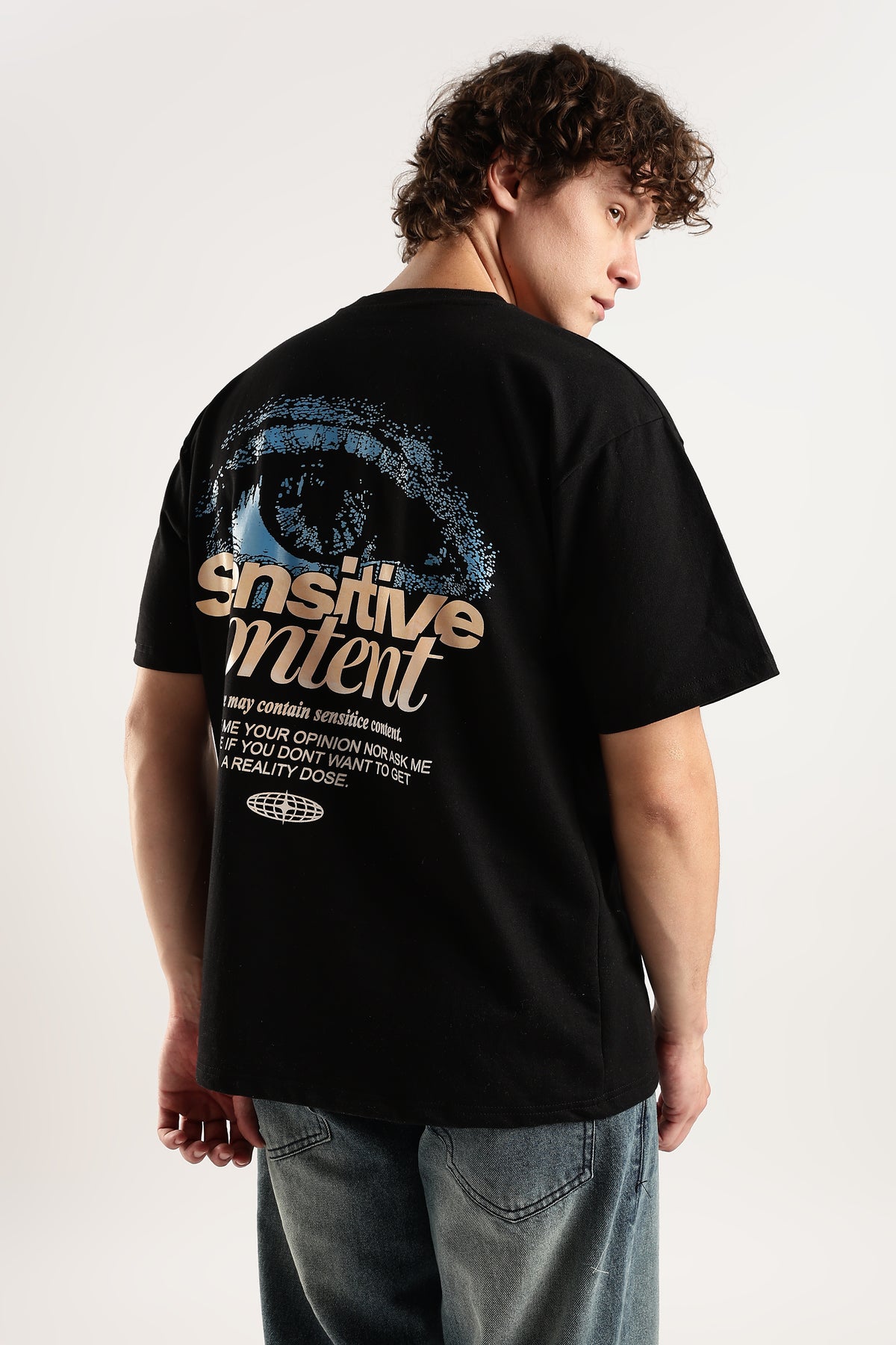 Sensitive Content Oversized Tee
